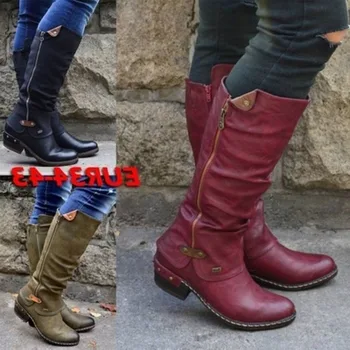 New Winter Women's Leather Boots Side Zipper Martin Boots Mid-heel Thick Heel Women's Shoes Hot Style Hot Sale Women's Boots
New Winter Women's Leather Boots Side Zipper Martin Boots Mid-heel Thick Heel Women's Shoes Hot Style Hot Sale Women's Boots