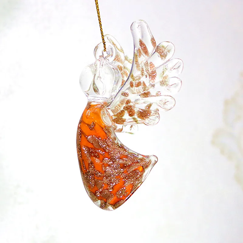 Custom Hanging Glass Angel Gold Foil Craft Figurines Ornaments Cute Xmas Gifts For Kids Home Decor Charms Pendant Accessories
Custom Hanging Glass Angel Gold Foil Craft Figurines Ornaments Cute Xmas Gifts For Kids Home Decor Charms Pendant Accessories