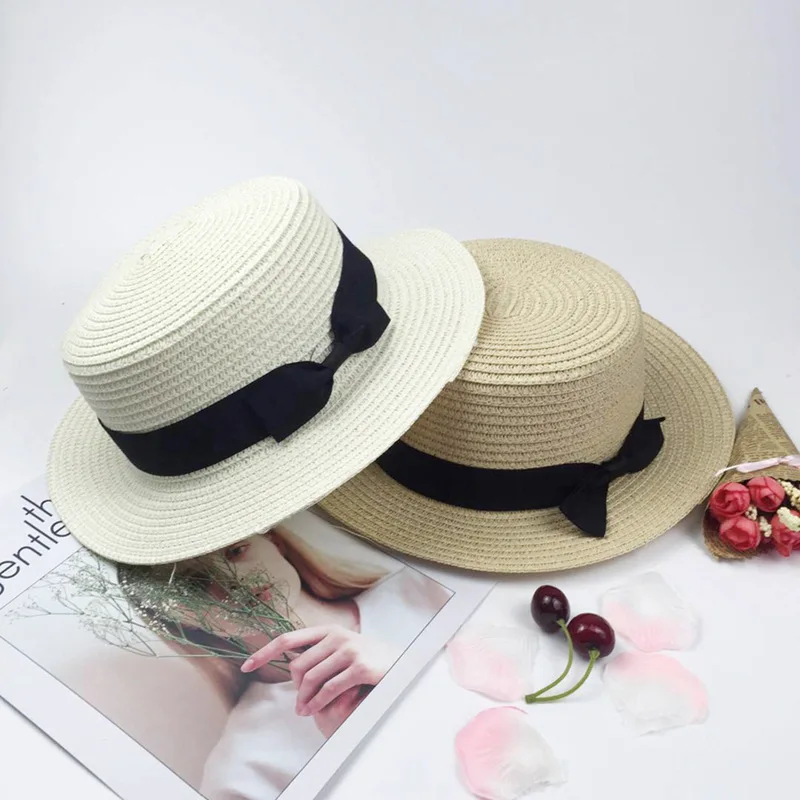 2019 Women Summer Hat Beach Straw Hat Panama Ladies Cap Fashionable Handmade Casual Flat Brim Bowknot Sun Hats for Women
2019 Women Summer Hat Beach Straw Hat Panama Ladies Cap Fashionable Handmade Casual Flat Brim Bowknot Sun Hats for Women