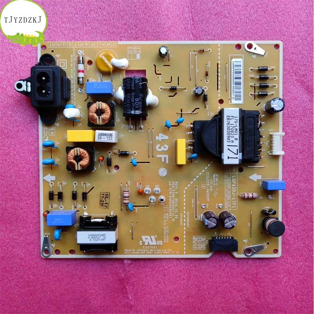 New and original POWER SUPPLY BOARD EAX67264001(1.5) EAY64530001 FOR LG 43LK5900PLA 43LJ594V 43LJ550M LGP43DJ-17F1 43LK5700PUA
New and original POWER SUPPLY BOARD EAX67264001(1.5) EAY64530001 FOR LG 43LK5900PLA 43LJ594V 43LJ550M LGP43DJ-17F1 43LK5700PUA