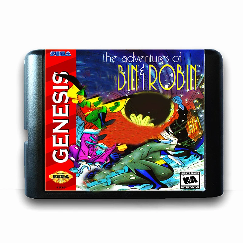 Приключения Робин 16 бит для Sega MD карточная игра Mega Drive Genesis PAL версия видео игровая
