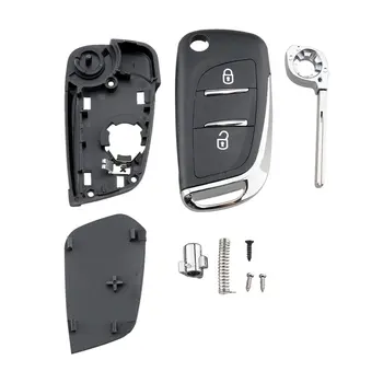 Keyyou 2 Buttons Flip Remote Control Key Shell Case For 307 408 308 Input Fob Hu83 Housing Ce0536
Keyyou 2 Buttons Flip Remote Control Key Shell Case For 307 408 308 Input Fob Hu83 Housing Ce0536