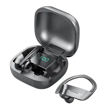 TWS Bluetooth Wireless in-Ear Headset with Non-Slip Earhook LED Power Display
TWS Bluetooth Wireless in-Ear Headset with Non-Slip Earhook LED Power Display