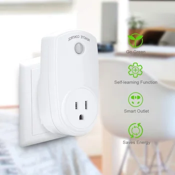 1/2/3/4/5pcs US Plug Remote Control 10A 2200WOutlet Wireless Switch Socket Energy-saving Socket Control for Household Appliances
1/2/3/4/5pcs US Plug Remote Control 10A 2200WOutlet Wireless Switch Socket Energy-saving Socket Control for Household Appliances