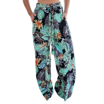 Summer Vintage Boho Wide Leg Pants High Waist Loose Floral Print Long Women Trousers Casual Beach Pants
Summer Vintage Boho Wide Leg Pants High Waist Loose Floral Print Long Women Trousers Casual Beach Pants