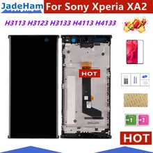 Pour Sony Xperia XA 2 ÉCRAN LCD Avec Écran tactile Numériseur avec cadre Pour sony xa2 LCD H3113 H3123 H3133 H4113 H4133 LCD=