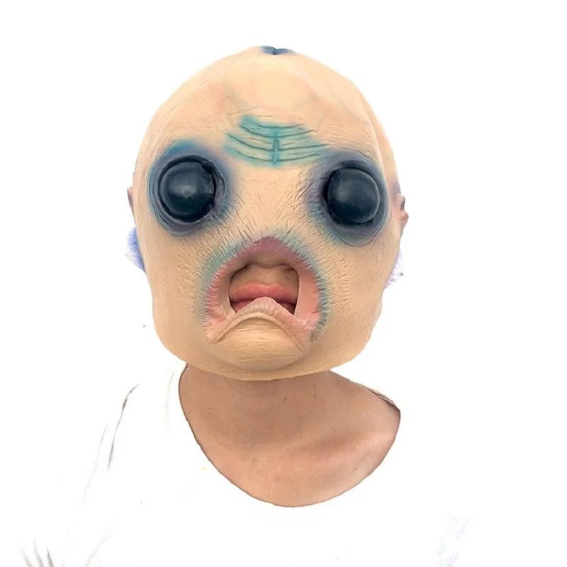 2019 Halloween Scary Latex Face Mask Alien Extra Terrestrial Party ET Mask Horror Rubber Latex Masks For Halloween Party Cosplay
2019 Halloween Scary Latex Face Mask Alien Extra Terrestrial Party ET Mask Horror Rubber Latex Masks For Halloween Party Cosplay