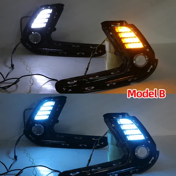 Car Flashing 1 Pair LED car DRL Daytime Running Light Daylight Waterproof Signal lamp lights for Hyundai Elantra 2016 2017 2018
Car Flashing 1 Pair LED car DRL Daytime Running Light Daylight Waterproof Signal lamp lights for Hyundai Elantra 2016 2017 2018