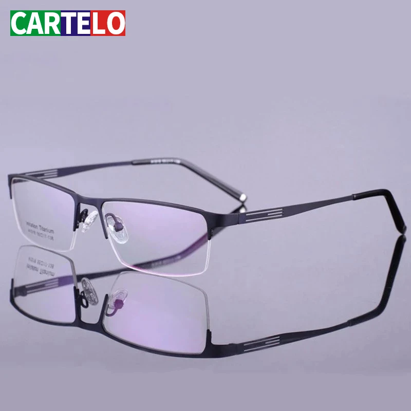 CARTELO Attractive Mens Distinctive Design Brand Comfortable Half Frame Square Sports Glasses Frame Eyeglass Spectacle Frame
CARTELO Attractive Mens Distinctive Design Brand Comfortable Half Frame Square Sports Glasses Frame Eyeglass Spectacle Frame