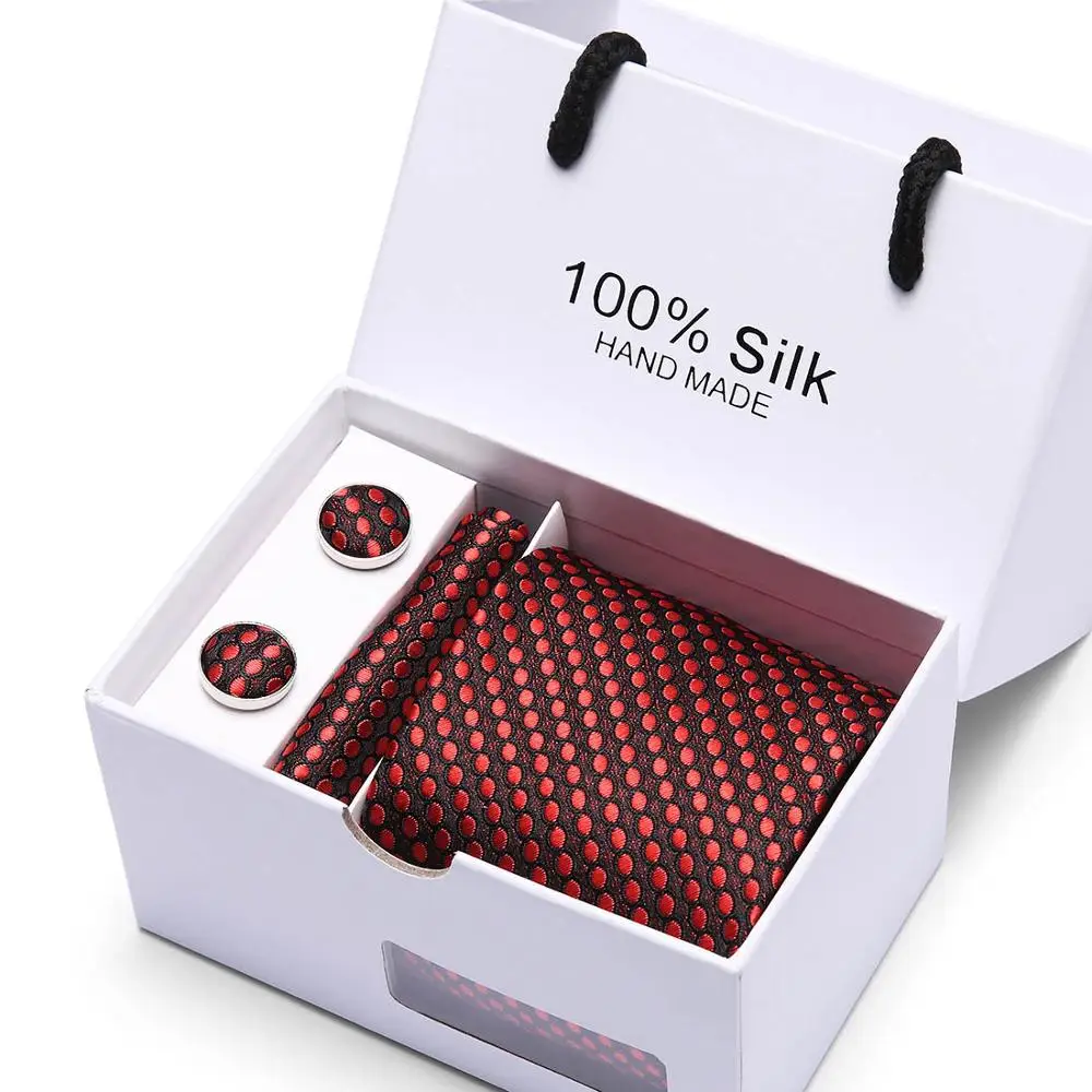Joy alice Mens Ties Brown Stripe Tie Hanky Cufflink Set Men's Business Gift Ties For Men gravata Free Shipping gift box packing
Joy alice Mens Ties Brown Stripe Tie Hanky Cufflink Set Men's Business Gift Ties For Men gravata Free Shipping gift box packing