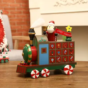 Christmas Train Advent Calendar WoodenDrawers Ornaments Children's Candy Gift Storage Box Christmas Calendar Decoration
Christmas Train Advent Calendar WoodenDrawers Ornaments Children's Candy Gift Storage Box Christmas Calendar Decoration