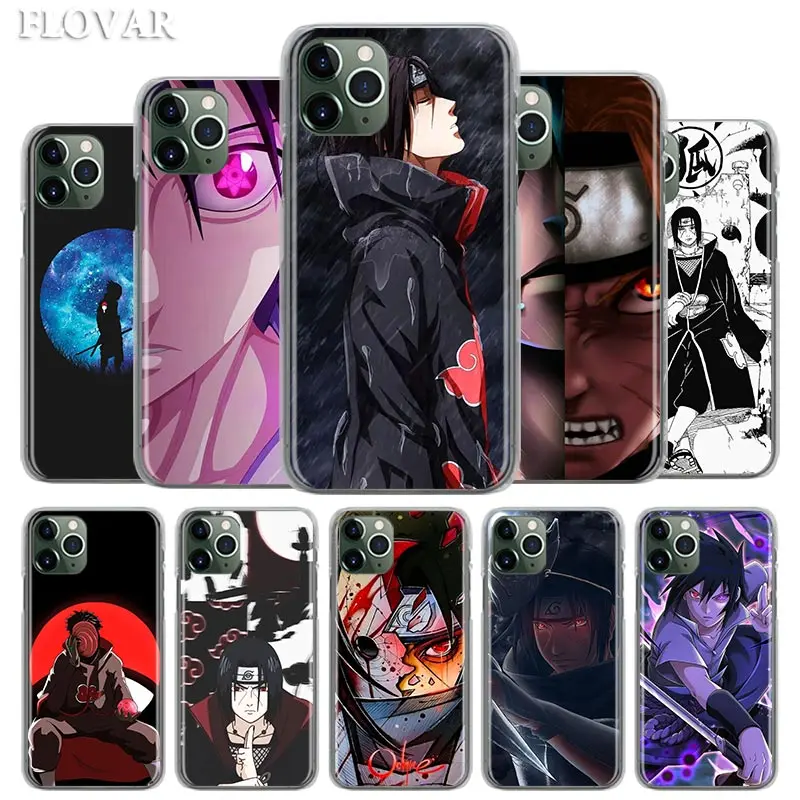 Чехол для телефона Sasuke Itachi Uchiwa iPhone 11 Pro 7 8 XR SE 2020 X XS MAX + 6 6s Plus 5S|Бамперы| |