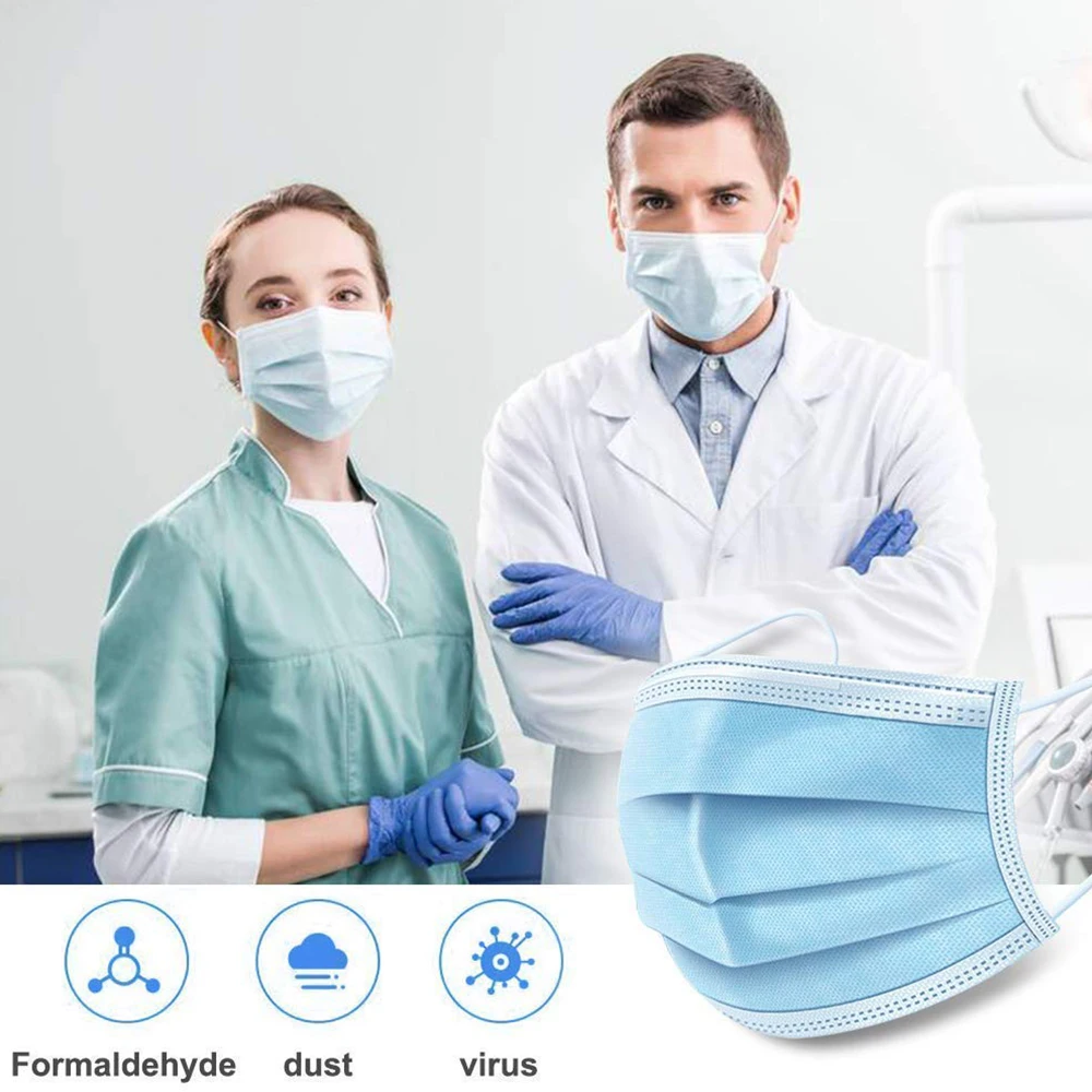 Face Mouth Masks For Germ Protection 50Pcs Disposable Dustproof Masks Anti PM2.5 Elastic Hygiene Face Mask Masque Anti Virus
Face Mouth Masks For Germ Protection 50Pcs Disposable Dustproof Masks Anti PM2.5 Elastic Hygiene Face Mask Masque Anti Virus