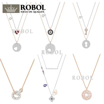 RLLEN High Quality Swa Original Necklaces Pendants Jewelry Making For Women Wholesale Brand 1:1 Production Gifts For Women
RLLEN High Quality Swa Original Necklaces Pendants Jewelry Making For Women Wholesale Brand 1:1 Production Gifts For Women