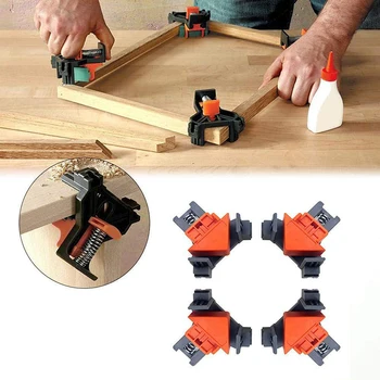 Right Angle Clamp 4 Sets Of Woodworking Right Angle Clamp 90 Degree Holder Woodworking Positioner
Right Angle Clamp 4 Sets Of Woodworking Right Angle Clamp 90 Degree Holder Woodworking Positioner
