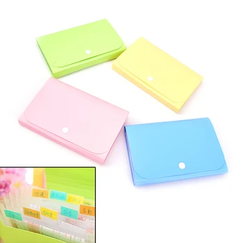 New 1pc Plastic Candy Color Document Bag File Folder Expanding Wallet Bill Folder Small Size 104*78*35mm
New 1pc Plastic Candy Color Document Bag File Folder Expanding Wallet Bill Folder Small Size 104*78*35mm