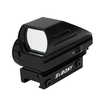 SVBONY 20mm Ratil Red Dot Scope Riflescope Optics Tactical Red Green 4 Reticle Dot Reflex Optics Sight Hunting Scope F9129A
SVBONY 20mm Ratil Red Dot Scope Riflescope Optics Tactical Red Green 4 Reticle Dot Reflex Optics Sight Hunting Scope F9129A