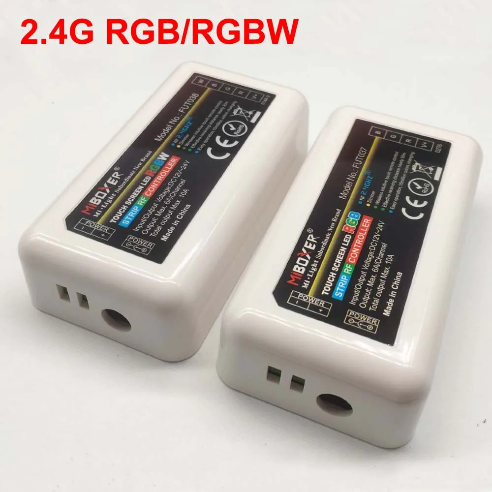 Беспроводной 4-зонный радиочастотный регулятор света mi. light 2 4 5050 RGBW RGB RGBWW | Лампы и