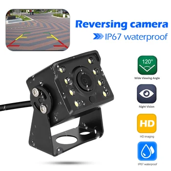 Car Rear View Parking Camera 8 LED Night Vision Wide Viewing Angle Reversing Camera IP67 Waterproof Auto Accessories
Car Rear View Parking Camera 8 LED Night Vision Wide Viewing Angle Reversing Camera IP67 Waterproof Auto Accessories