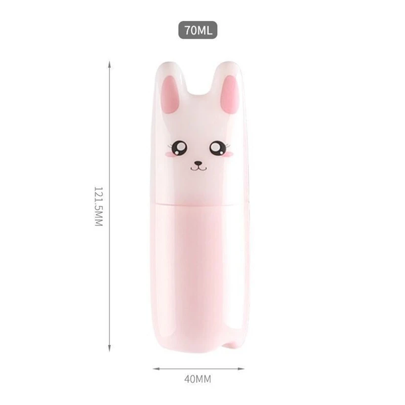 70ml Cartoon Cat Animal Travel Spray Bottle Refillable Perfume Atomizer Spray Bottle Cosmetic Empty Pump Sub-bottling Container
70ml Cartoon Cat Animal Travel Spray Bottle Refillable Perfume Atomizer Spray Bottle Cosmetic Empty Pump Sub-bottling Container