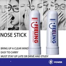2Colors Sober Energy Refreshing Meeting Staying Up Late Drowsiness Nasal Clear Stuffy Nose Nose Stick
2Colors Sober Energy Refreshing Meeting Staying Up Late Drowsiness Nasal Clear Stuffy Nose Nose Stick