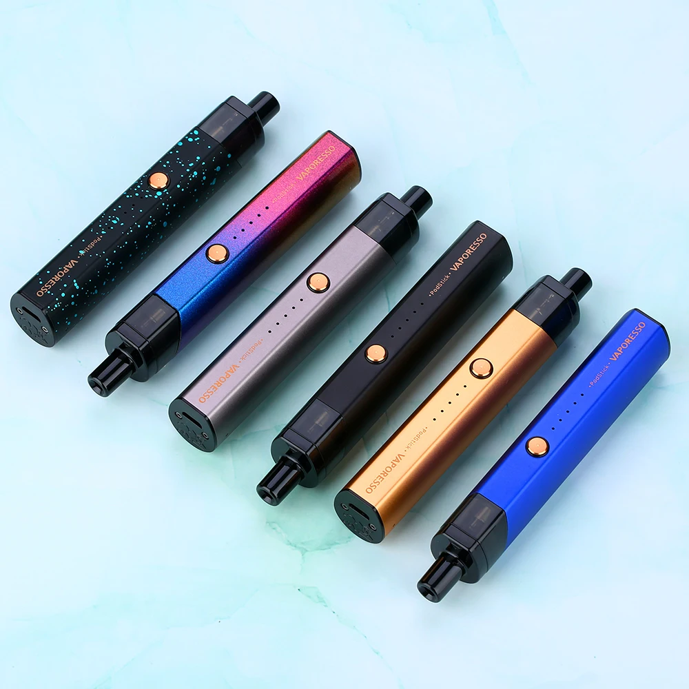 Оригинальный набор Vaporesso Podstick Vape 900mAh Buit в батарее с 2 мл емкостью Pod 1.3ohm/0.6ohm
