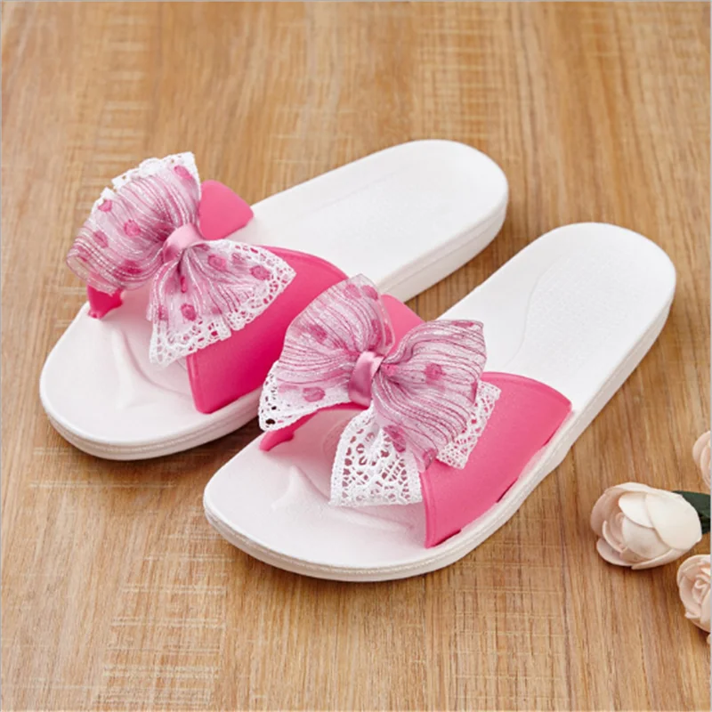 Butterfly-knot Slippers Woman Summer Slides Beautiful Beach Sandals EVA Flower Shoes Flat Open Toe Flip-flops Ladies Slippers 
Butterfly-knot Slippers Woman Summer Slides Beautiful Beach Sandals EVA Flower Shoes Flat Open Toe Flip-flops Ladies Slippers