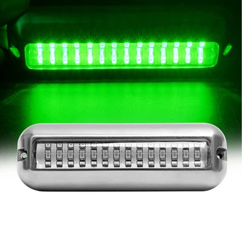 Marine Boat Light 27LED Stainless Steel Green Underwater Pontoon Transom Lamp Marines Hardware Lighting
Marine Boat Light 27LED Stainless Steel Green Underwater Pontoon Transom Lamp Marines Hardware Lighting
