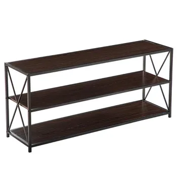 (152 x 40.5 x 66 cm) Industrial Style Three-Layer Cross Porch Table Side Crossing Black Walnut Color
(152 x 40.5 x 66 cm) Industrial Style Three-Layer Cross Porch Table Side Crossing Black Walnut Color
