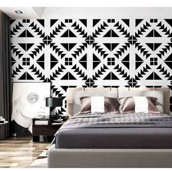 TV background wallpaper10mx53cm Black and white wallpaper modern art Nordic style modern minimalist ceiling living room bedroom 
TV background wallpaper10mx53cm Black and white wallpaper modern art Nordic style modern minimalist ceiling living room bedroom