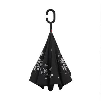 New design Drop Shipping Windproof Reverse Folding Double Layer Inverted Umbrellas Self Stand Rain Sun Protection C-Hook For Car
New design Drop Shipping Windproof Reverse Folding Double Layer Inverted Umbrellas Self Stand Rain Sun Protection C-Hook For Car
