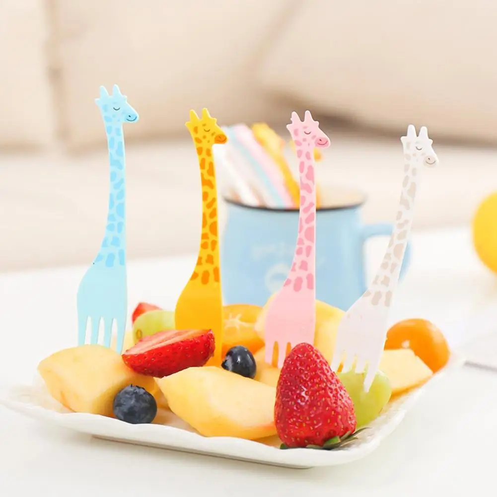 12Pcs/Set Tableware Kitchen Tool Gadgets Fruit Snack Shape Food Salad Picks Cartoon Forks Giraffe Desert Toothpick L0M7
12Pcs/Set Tableware Kitchen Tool Gadgets Fruit Snack Shape Food Salad Picks Cartoon Forks Giraffe Desert Toothpick L0M7