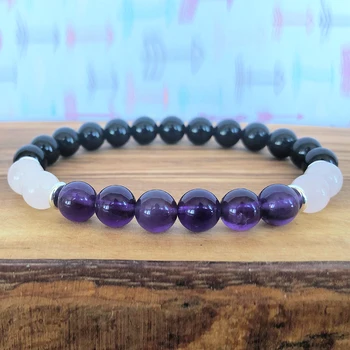 Wholesale AAA Grade Black Tourmaline Bracelet Genuine Rose Crystal Gem stones Bracelet High Quality Wrist Mala Yoga Bracelet
Wholesale AAA Grade Black Tourmaline Bracelet Genuine Rose Crystal Gem stones Bracelet High Quality Wrist Mala Yoga Bracelet