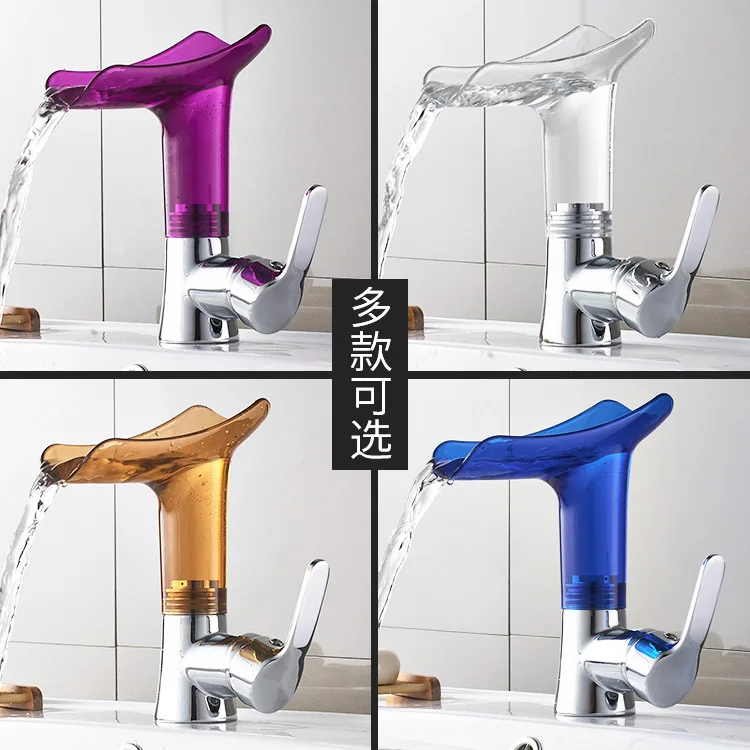 Cross Border New Style Bathroom Hot And Cold Water Basin Faucet Inter-platform Basin Wash Basin Glass Waterfall Tap
Cross Border New Style Bathroom Hot And Cold Water Basin Faucet Inter-platform Basin Wash Basin Glass Waterfall Tap