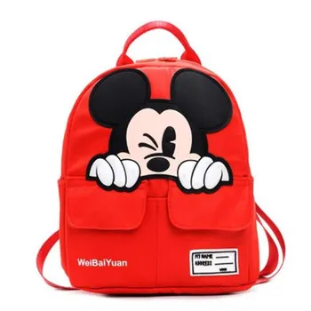 Disney New Mickey School Bag Minnie for Boys Girls baby Bag Children Backpack Kindergarten Backpack kid School Bags Satchel
Disney New Mickey School Bag Minnie for Boys Girls baby Bag Children Backpack Kindergarten Backpack kid School Bags Satchel