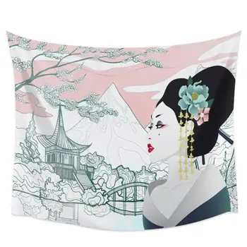 Goohome Geisha Japan Wall Hanging Wall Decor Wall Decor Tapestry Coverlet Throw Scarf Sheet Towel Hypoallergenic Anti-Static 
Goohome Geisha Japan Wall Hanging Wall Decor Wall Decor Tapestry Coverlet Throw Scarf Sheet Towel Hypoallergenic Anti-Static
