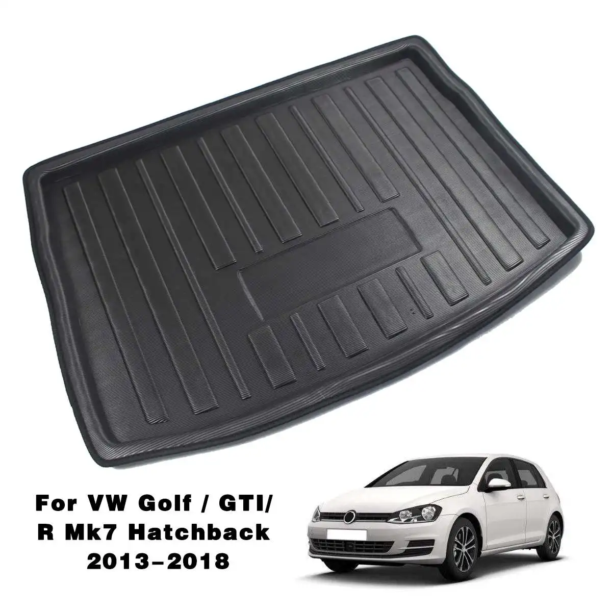 Cargo Liner Boot Tray Rear Trunk Cover Matt Mat Floor Carpet Kick Pad For VW Golf GTI R Mk7 Hatchback 2013 2014 2015 2016 - 2018
Cargo Liner Boot Tray Rear Trunk Cover Matt Mat Floor Carpet Kick Pad For VW Golf GTI R Mk7 Hatchback 2013 2014 2015 2016 - 2018