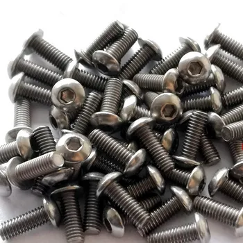 20pcs Titanium Screws Hex Socket Bolts ISO7380 Truss GR2 TA2 M2 M2.5 M3 x 3 4 5 6 8 10 12 14 15 16 18 20 25 30 35 40 45 50 55mm
20pcs Titanium Screws Hex Socket Bolts ISO7380 Truss GR2 TA2 M2 M2.5 M3 x 3 4 5 6 8 10 12 14 15 16 18 20 25 30 35 40 45 50 55mm