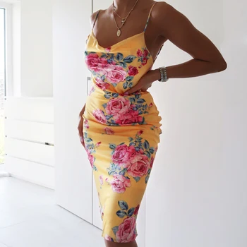 SEASONS 2020 Floral Print Sleeveless Backless Sexy Slip Dress Spring Women Spaghetti Strap Party Elegant Midi Dresses ASDR80318
SEASONS 2020 Floral Print Sleeveless Backless Sexy Slip Dress Spring Women Spaghetti Strap Party Elegant Midi Dresses ASDR80318