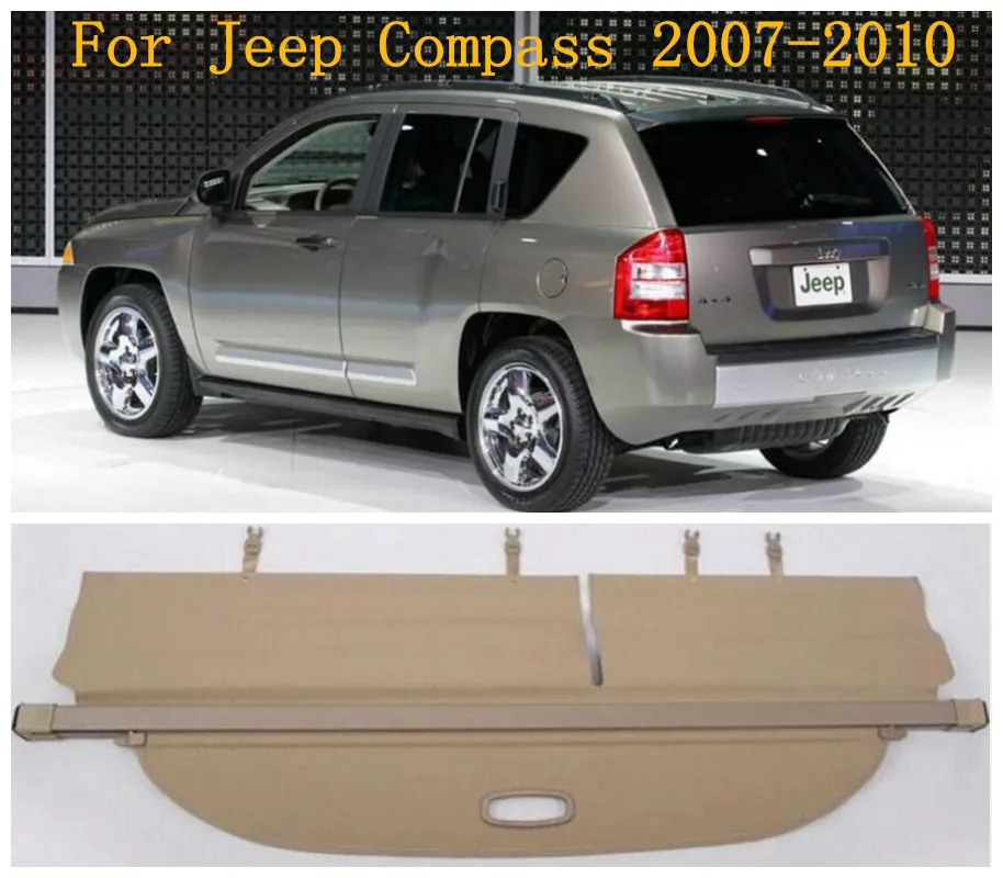 Car Rear Trunk Cargo Cover Security Shield Screen shade Fits For Jeep Compass 2007 2008 2009 2010
Car Rear Trunk Cargo Cover Security Shield Screen shade Fits For Jeep Compass 2007 2008 2009 2010