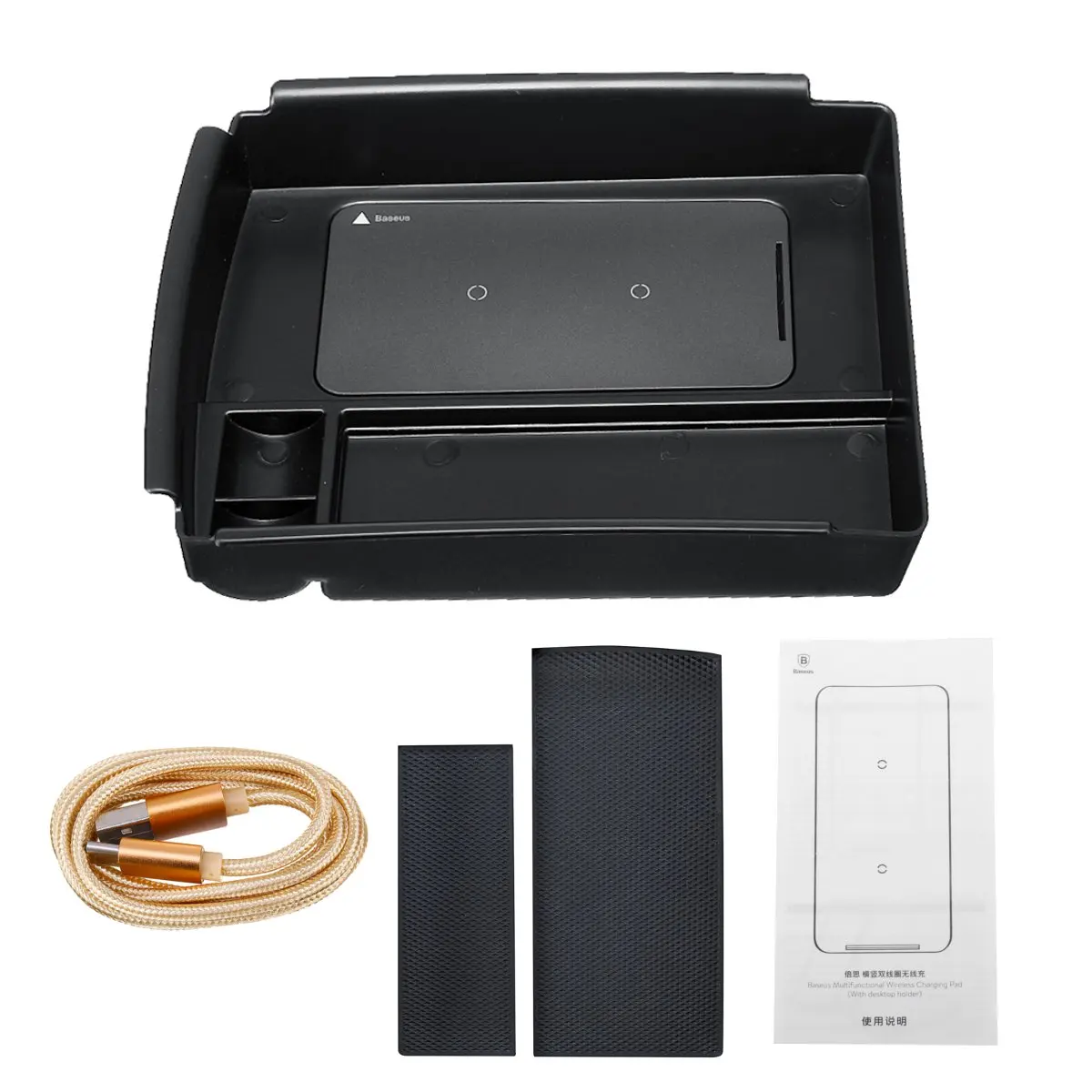 Car Mobile Phone Wireless Charging Central Armrest Storage Box Console Container Organizer For Tesla Model X S 2016 2017 2018
Car Mobile Phone Wireless Charging Central Armrest Storage Box Console Container Organizer For Tesla Model X S 2016 2017 2018