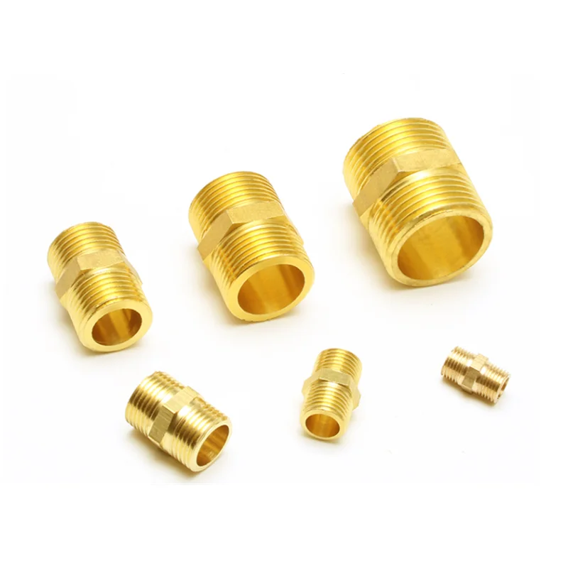 Double outer filament Brass Pipe Hex Nipple Fitting Quick Adapter 1/8" 1/4" 3/8" 1/2" 3/4" 1" BSP Male Thread Water, Connector
Double outer filament Brass Pipe Hex Nipple Fitting Quick Adapter 1/8" 1/4" 3/8" 1/2" 3/4" 1" BSP Male Thread Water, Connector