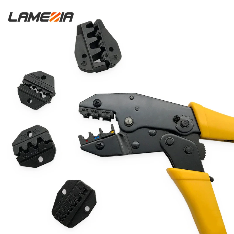 LAMEZIA 5 In 1 Professional Terminals Crimping Plier Set Multifunctional Tool For Electrical Cable Wire Stripper Forceps Kit
LAMEZIA 5 In 1 Professional Terminals Crimping Plier Set Multifunctional Tool For Electrical Cable Wire Stripper Forceps Kit