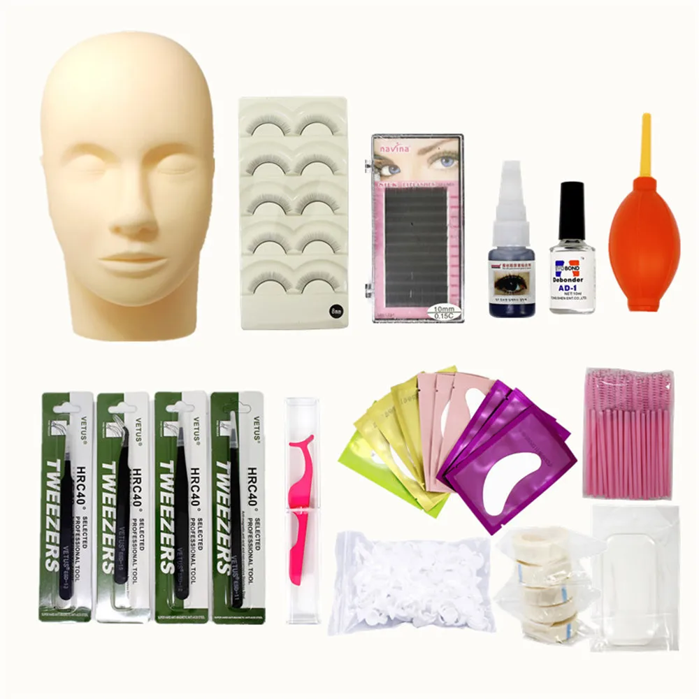 Silicone Mannequin Model Head Eyelash Extension Training Set Practice Mannequin Head Set Lashes Training Head Tool Eyelash Tools
Silicone Mannequin Model Head Eyelash Extension Training Set Practice Mannequin Head Set Lashes Training Head Tool Eyelash Tools