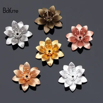 BoYuTe (50 Pieces/Lot) 15*6MM Metal Brass Three-layer Flower Materials Diy Handmade Jewelry Making Accessories
BoYuTe (50 Pieces/Lot) 15*6MM Metal Brass Three-layer Flower Materials Diy Handmade Jewelry Making Accessories