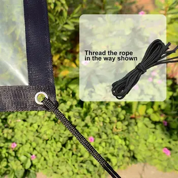Anti Freezing Tarpaulin Tool Shed Cloth Rainproof Bird Proof Film Windshield Garden Canopy Insulation Transparent
Anti Freezing Tarpaulin Tool Shed Cloth Rainproof Bird Proof Film Windshield Garden Canopy Insulation Transparent