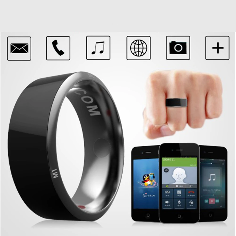 R3 Ring Waterproof High Speed NFC ID IC Card Input Smart Ring Electronics Support Android IOS phone small magic ring
R3 Ring Waterproof High Speed NFC ID IC Card Input Smart Ring Electronics Support Android IOS phone small magic ring