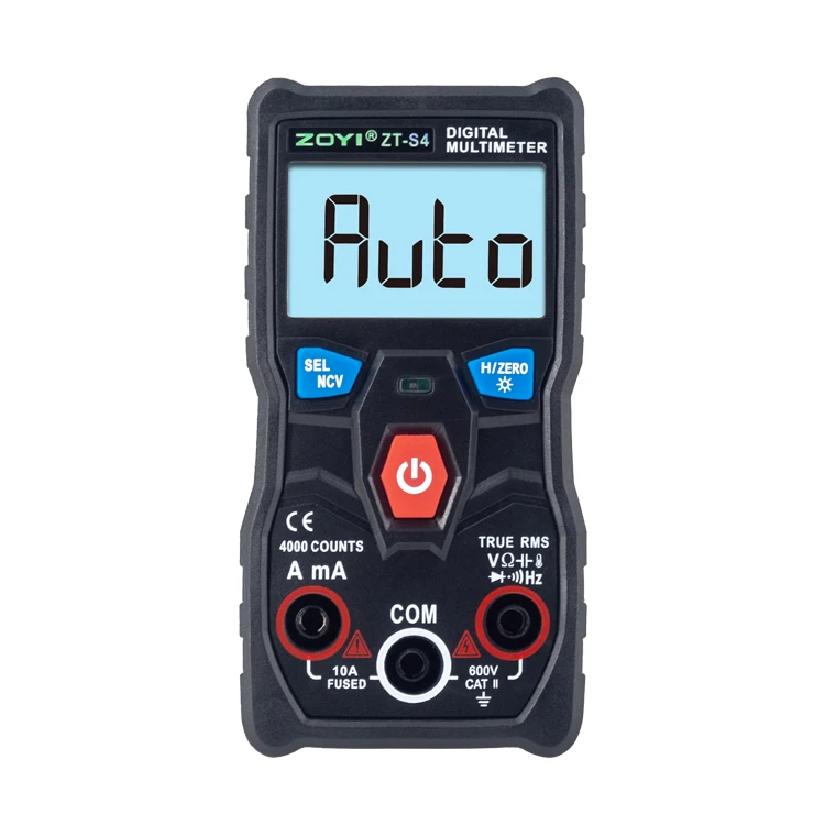 ZT-S2 4000 counts digital multimeter auto range digital professional multimeter