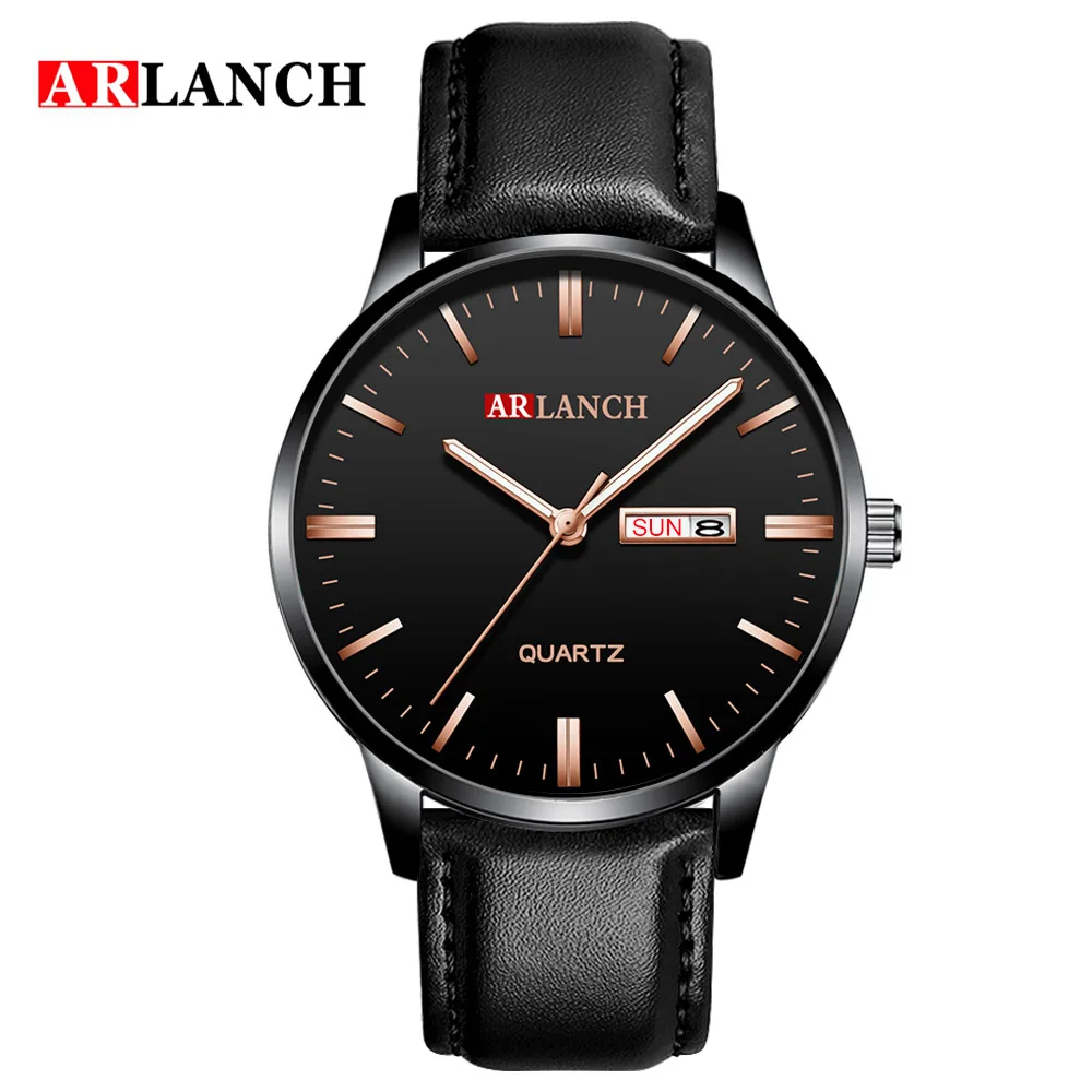 ARLANCH Calendar Week Double Display Men's Quartz Watches Fashion Top Brand Luxury Waterproof Luminous Wristwatch with Diamond
ARLANCH Calendar Week Double Display Men's Quartz Watches Fashion Top Brand Luxury Waterproof Luminous Wristwatch with Diamond