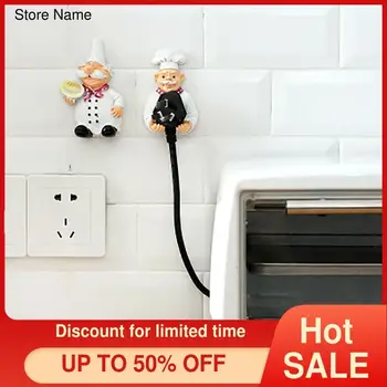 Power Cord Storage Rack Cartoon Chef Plug Hook Strong Sticky Hook Creative Plug Finishing Bracket Wall Hook Decoration
Power Cord Storage Rack Cartoon Chef Plug Hook Strong Sticky Hook Creative Plug Finishing Bracket Wall Hook Decoration
